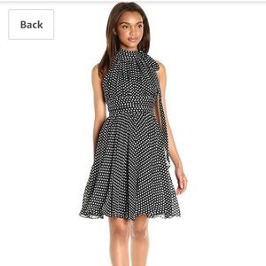 Milly of New York tie neck dress